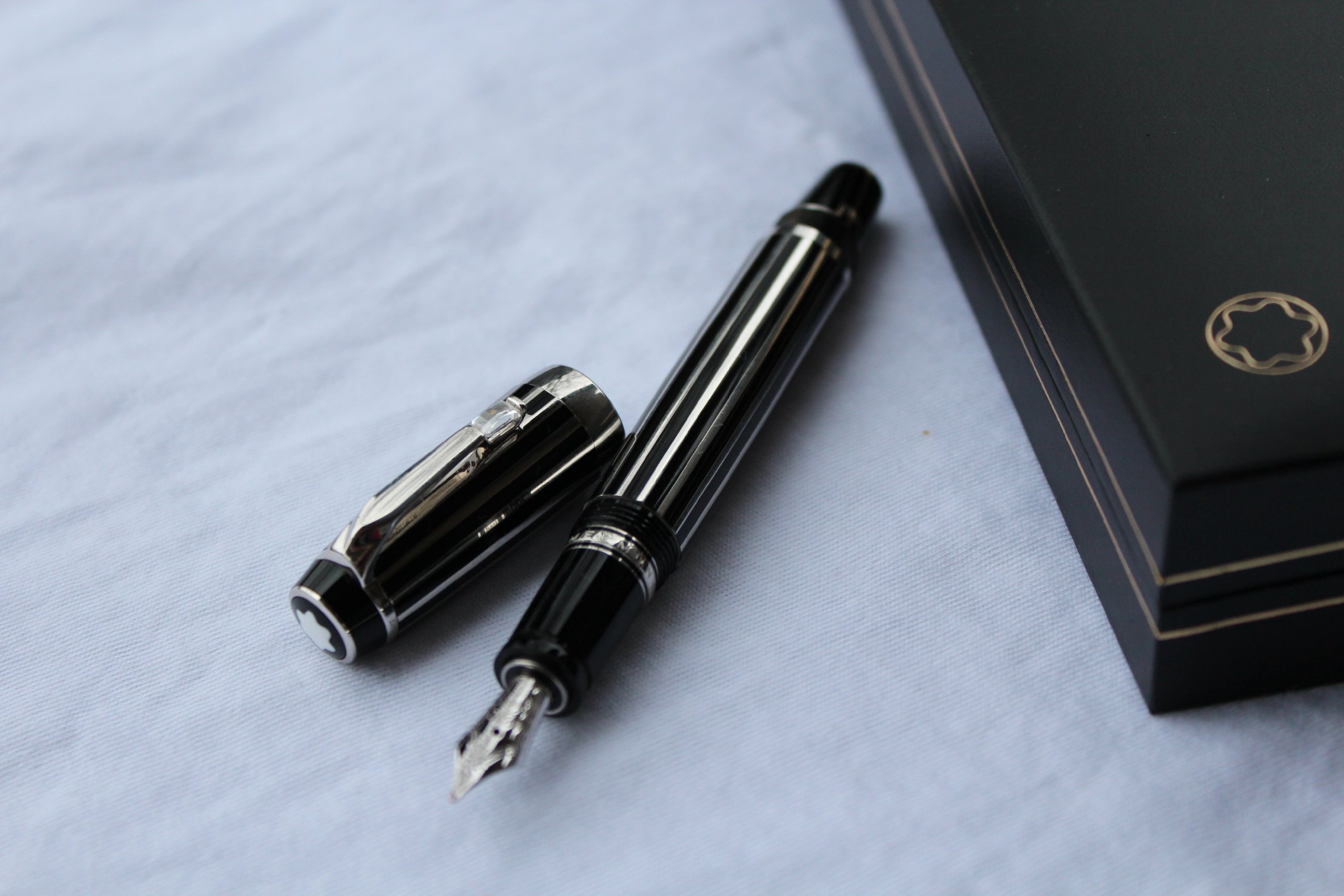 Mont Blanc Boheme Crystal Fountain Pens : Amazon.co.uk: Stationery